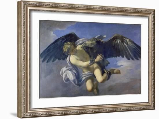 The Abduction of Ganymede-Anton Domenico Gabbiani-Framed Giclee Print