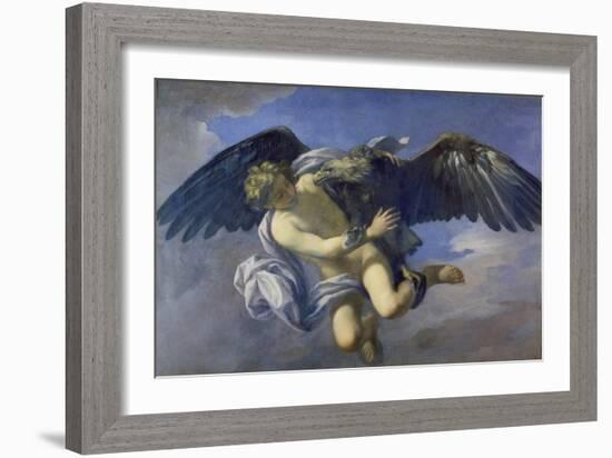 The Abduction of Ganymede-Anton Domenico Gabbiani-Framed Giclee Print