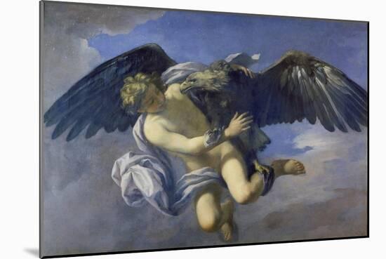 The Abduction of Ganymede-Anton Domenico Gabbiani-Mounted Giclee Print
