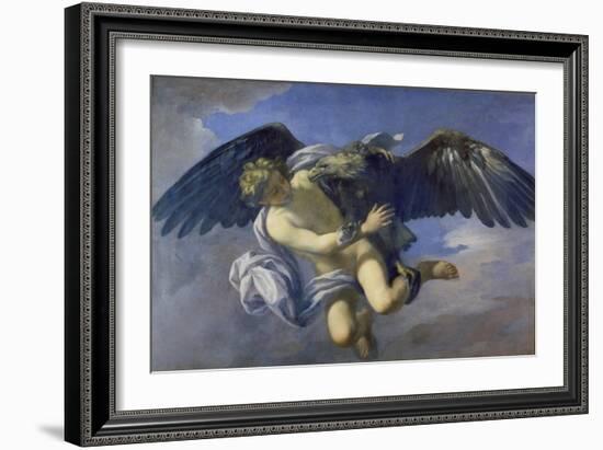 The Abduction of Ganymede-Anton Domenico Gabbiani-Framed Giclee Print