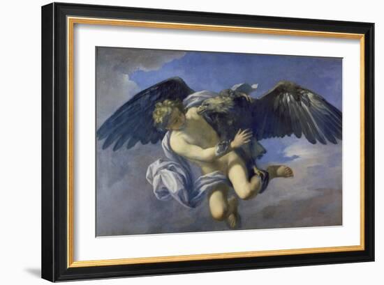 The Abduction of Ganymede-Anton Domenico Gabbiani-Framed Giclee Print