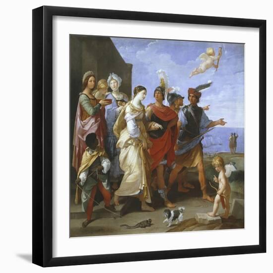 The Abduction of Helen, C.1626-29-Guido Reni-Framed Giclee Print