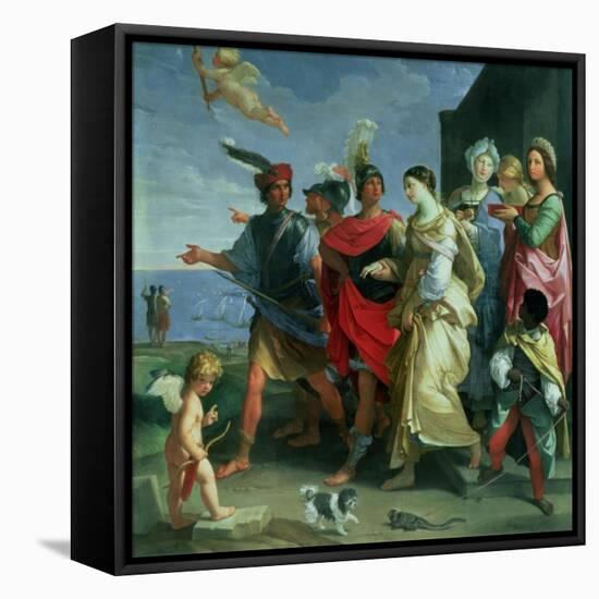 The Abduction of Helen, circa 1626-31-Guido Reni-Framed Premier Image Canvas