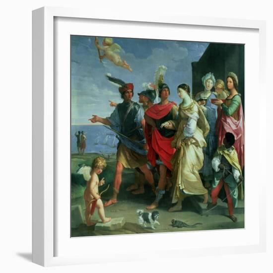 The Abduction of Helen, circa 1626-31-Guido Reni-Framed Giclee Print