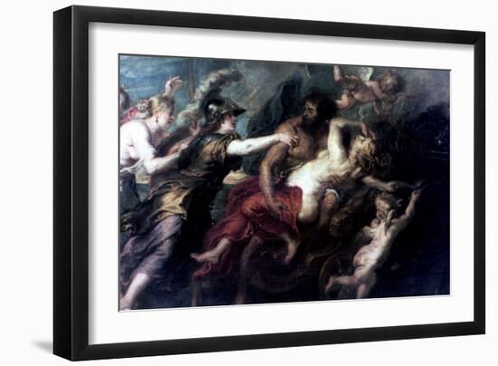 The Abduction of Proserpina, 1632-Peter Paul Rubens-Framed Giclee Print