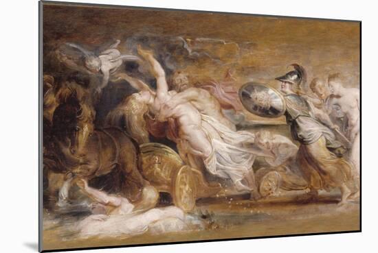 The Abduction of Proserpina-Peter Paul Rubens-Mounted Giclee Print