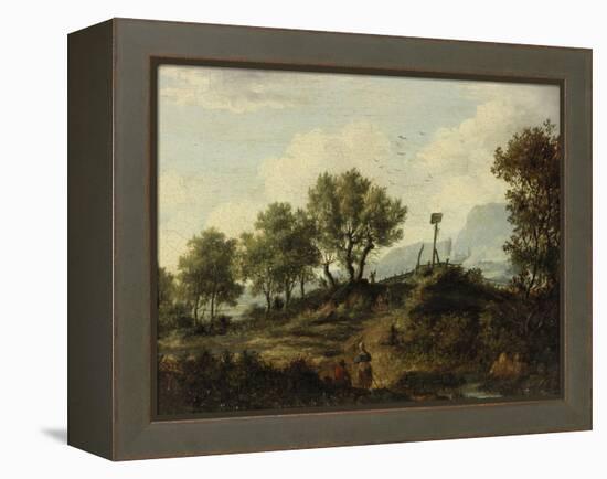 The Aberuchills (The Loch Aber Hills), 1824-Patrick Nasmyth-Framed Premier Image Canvas