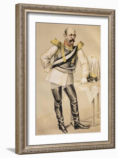 The Ablest Statesman in Europe-null-Framed Giclee Print