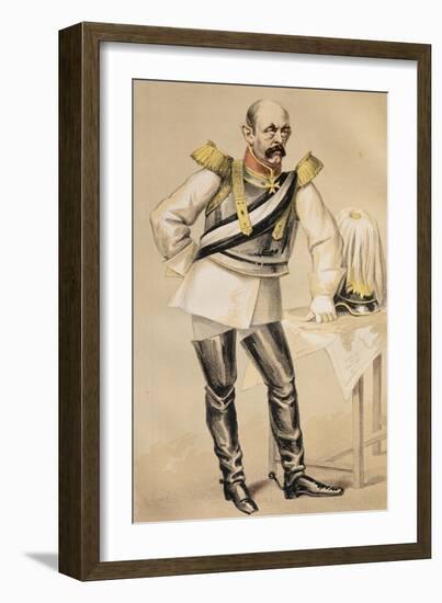 The Ablest Statesman in Europe-null-Framed Giclee Print
