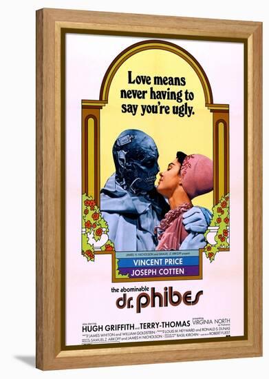 The Abominable Dr. Phibes, Vincent Price, Virginia North, 1971-null-Framed Stretched Canvas