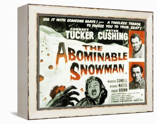 The Abominable Snowman, (AKA the Abominable Snowman of the Himalayas), 1957-null-Framed Stretched Canvas