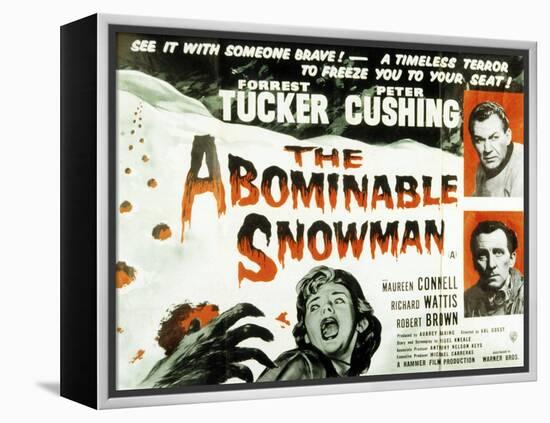 The Abominable Snowman, (AKA the Abominable Snowman of the Himalayas), 1957-null-Framed Stretched Canvas