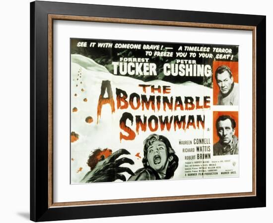 The Abominable Snowman, (AKA the Abominable Snowman of the Himalayas), 1957-null-Framed Photo