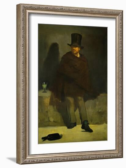 The Absinthe Drinker, 1858-59-Edouard Manet-Framed Giclee Print