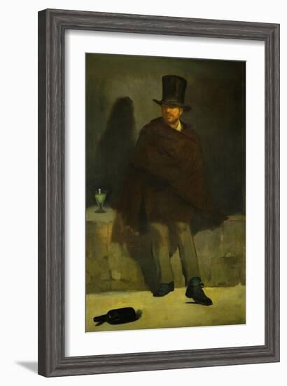 The Absinthe Drinker, 1858-59-Edouard Manet-Framed Giclee Print