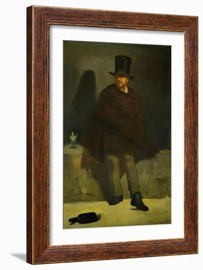 The Absinthe Drinker, 1858-59-Edouard Manet-Framed Giclee Print