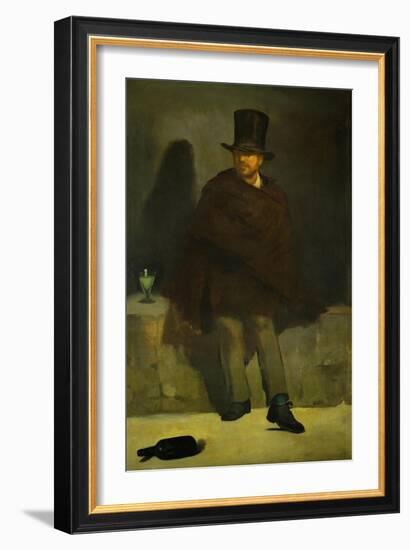 The Absinthe Drinker, 1858-59-Edouard Manet-Framed Giclee Print
