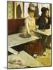 The Absinthe Drinker Or Glass of Absinthe, 1876-Edgar Degas-Mounted Giclee Print