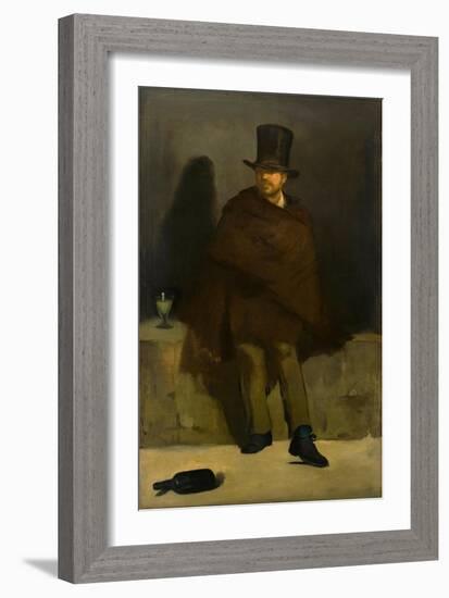 The Absinthe Drinker-Edouard Manet-Framed Giclee Print