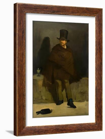 The Absinthe Drinker-Edouard Manet-Framed Giclee Print