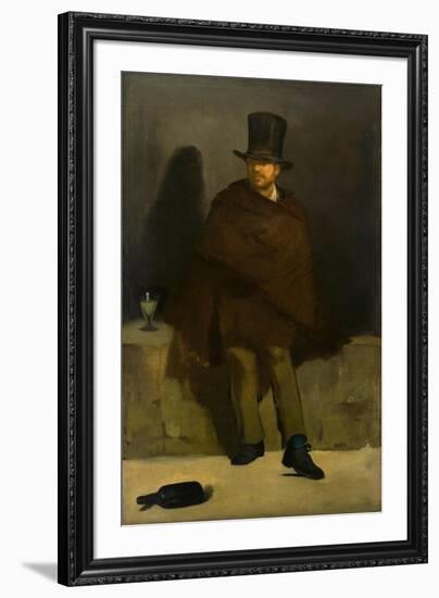 The Absinthe Drinker-Edouard Manet-Framed Giclee Print