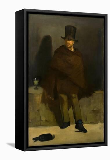 The Absinthe Drinker-Edouard Manet-Framed Premier Image Canvas