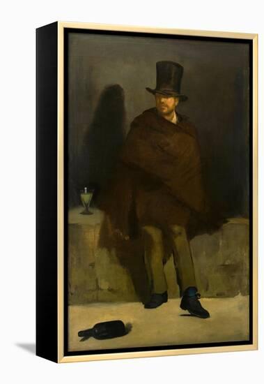 The Absinthe Drinker-Edouard Manet-Framed Premier Image Canvas