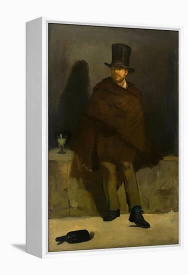 The Absinthe Drinker-Edouard Manet-Framed Premier Image Canvas