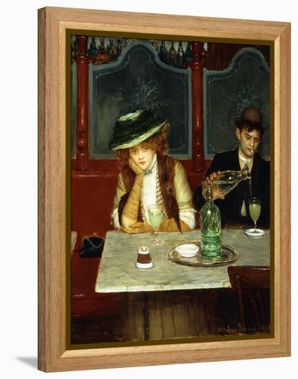 The Absinthe Drinkers, 1908-Jean Béraud-Framed Premier Image Canvas