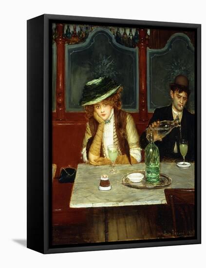 The Absinthe Drinkers, 1908-Jean Béraud-Framed Premier Image Canvas