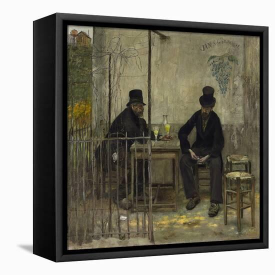 The Absinthe Drinkers (Les Declasses), 1881-Jean Francois Raffaelli-Framed Premier Image Canvas