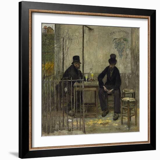 The Absinthe Drinkers (Les Declasses), 1881-Jean Francois Raffaelli-Framed Giclee Print