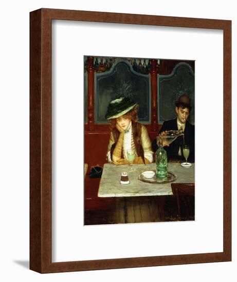 The Absinthe Drinkers-Jean Béraud-Framed Premium Giclee Print