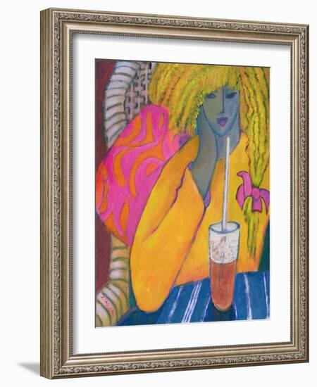 The Absolute Last Straw-Jeanette Lassen-Framed Giclee Print