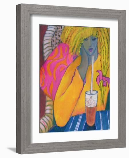 The Absolute Last Straw-Jeanette Lassen-Framed Giclee Print