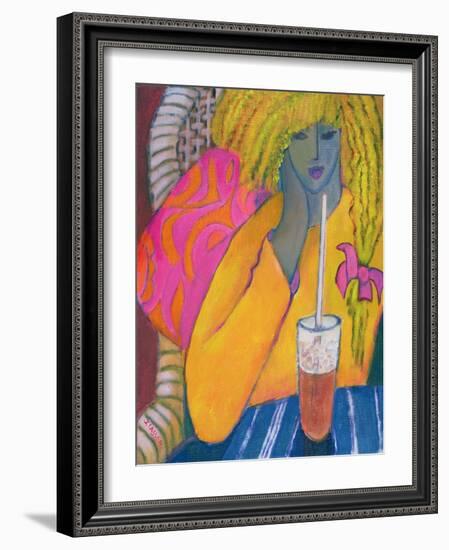 The Absolute Last Straw-Jeanette Lassen-Framed Giclee Print