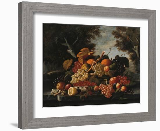 The Abundance of Fruit-William Bradford-Framed Giclee Print