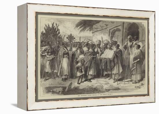 The Abyssinian Church Festival of Palm Sunday-null-Framed Premier Image Canvas