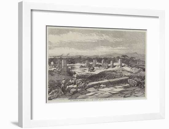 The Abyssinian Expedition, Ruins of the Ancient City of Adulis, Near the Landing-Place at Zulla-null-Framed Giclee Print