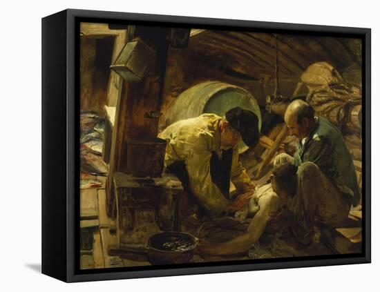 The Accident, 1894-Joaquín Sorolla y Bastida-Framed Premier Image Canvas