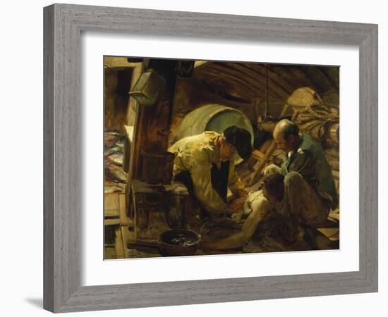 The Accident, 1894-Joaquín Sorolla y Bastida-Framed Giclee Print