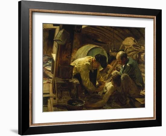 The Accident, 1894-Joaquín Sorolla y Bastida-Framed Giclee Print