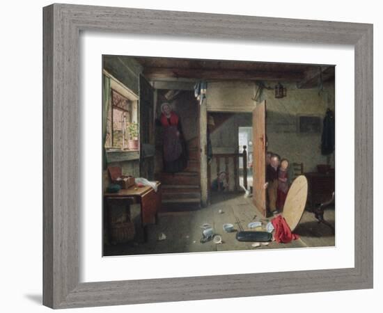 The Accident-Frederick Daniel Hardy-Framed Giclee Print