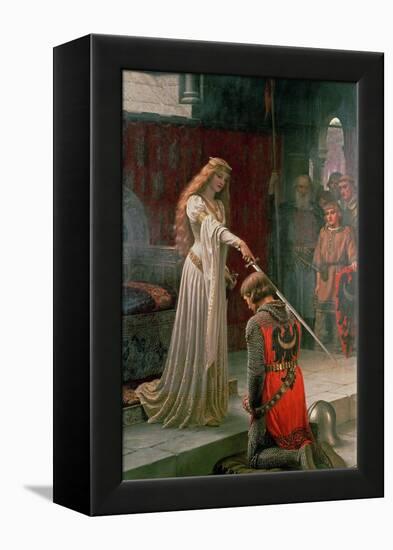 The Accolade, 1901-Edmund Blair Leighton-Framed Premier Image Canvas