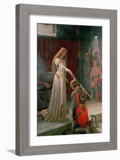 The Accolade, 1901-Edmund Blair Leighton-Framed Giclee Print