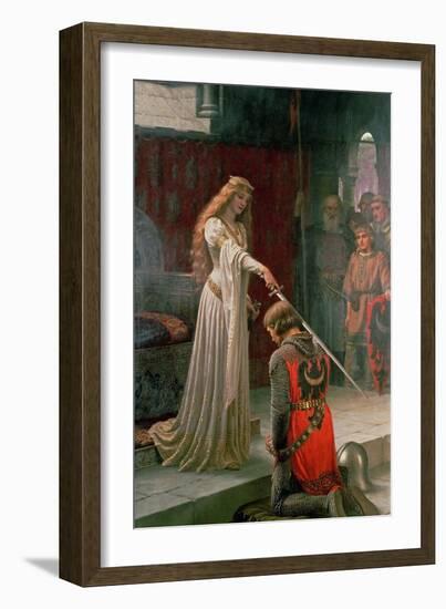 The Accolade, 1901-Edmund Blair Leighton-Framed Giclee Print