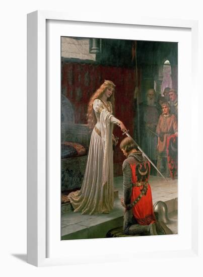 The Accolade, 1901-Edmund Blair Leighton-Framed Giclee Print