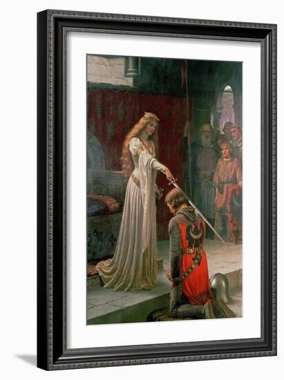 The Accolade, 1901-Edmund Blair Leighton-Framed Giclee Print