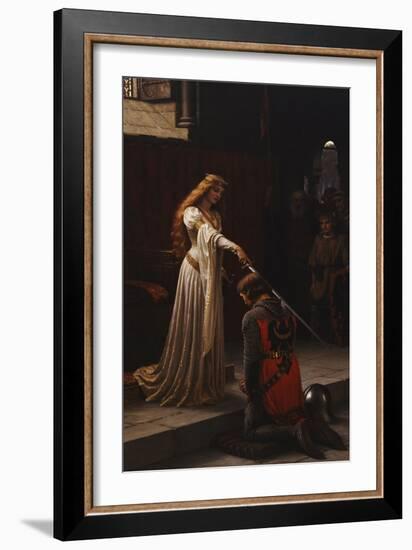 The Accolade, 1901-Edmund Blair Leighton-Framed Giclee Print