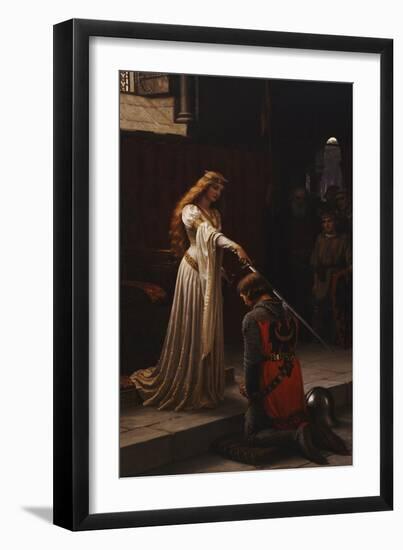 The Accolade, 1901-Edmund Blair Leighton-Framed Giclee Print